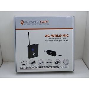 Anywhere Cart AC-WRLS-MIC Rechargeable Wireless Microphone Kit‎